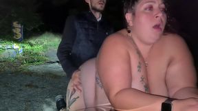 POV Fucked in a Forest in the Middle of the Night