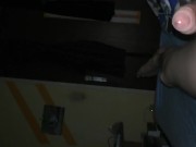 Towel Hump with Jizz Twist