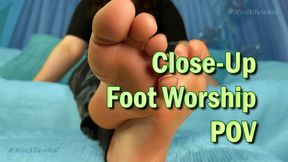 FemDom POV Foot Worship