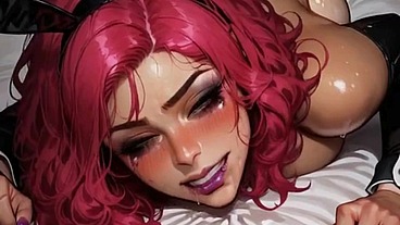 Camgirl trans Curvy showed off her delicious big ass in front of the live camera! Anime Hentai Porno Gay