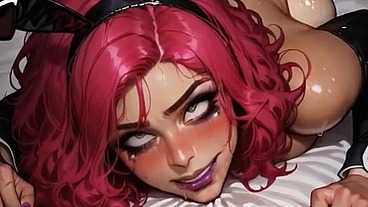 Camgirl trans Curvy showed off her delicious big ass in front of the live camera! Anime Hentai Porno Gay