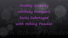 Snobby Sorority Whitney’s Socks Sabotaged with Itching Powder