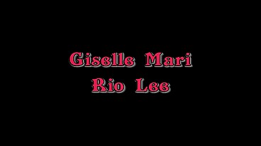 Rio Lee and Giselle Mari Lesbian Masturbation
