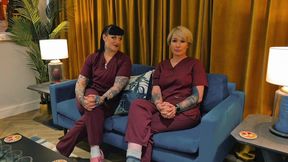 The Alternative Therapy Clinic Series Vibrator, Dildo &amp; Cane Combo for a Cock Greedy Girl