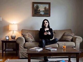Can't Pay Rent? Tenant Turns the Tables on Her Landlord: POV Oral-job & Unfathomable Screw (AI Generated)
