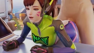 Dva Nano Doggystyle Overwatch Animation 3D with Sound