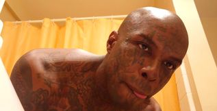 BBC Worship Hallelujah Johnson (NASA's Johnson Space Center Part 2) Tall Dark Chocolate Muscles Tattoos Hairy BBC