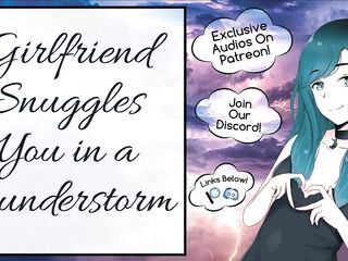 Girlfriend Snuggles You In A Thunderstorm Wholesome