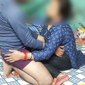 Village bhabhi having sex with her husband.