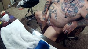 Rover at Desk as a Hogg Reborn From a Pet