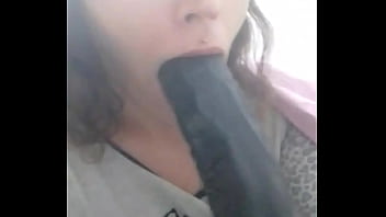 White tranny can&#039_t take black dildo