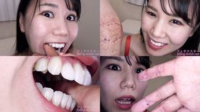 Miho - Biting by Japanese cute girl part1 bite-227-2 - wmv 1080p