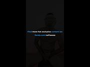 solo masturbation fuels messy orgasmic rush