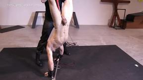 ”Brogan Gets Tormented By Dire Callahan While Hung Upsidedown”