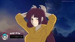 Hotaru Milf Anime Babe Shows Off Busty Ass In Sexy Cosplay Fantasy Scene