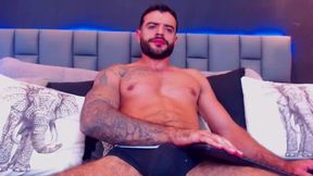 Naked and play with my big cock hard ... ohmibod ison ;) - Part 3