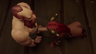 Dwarf has fun with an Elf | Warcraft Parody