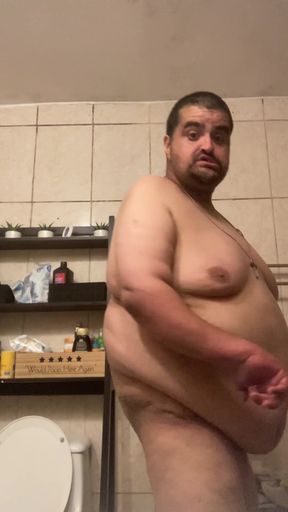 Sucking on My Tits and Playing with My Small Cock