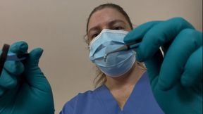 POV Dental Exam with Glove Sucking