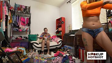 BTS - Rory Knox And Mia Kay Tease Backstage Before Their Shoot!