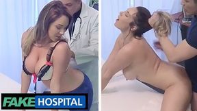 Big Boobs From Uk Visits A Czech Hospital And Fucks The Doctor With Steve Q And Victoria Summers