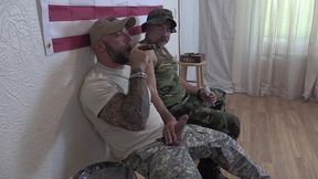 military blowjob, rimming, and cigars!