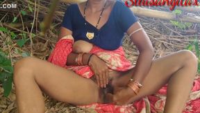 Indian Hot Desi Bangali Bhabhi Fingerings Sex In Outside