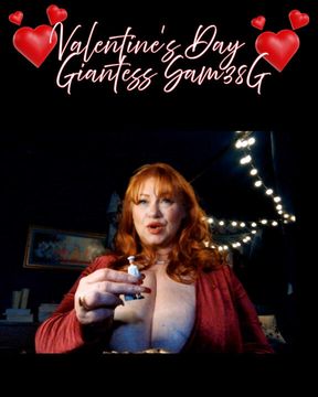 Valentine's Day Giantess with Goddess Samantha 38g