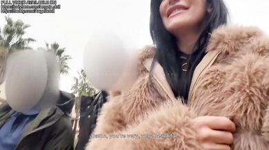 BBC husband double penetrates bourgeois wife raw and creampies her throat