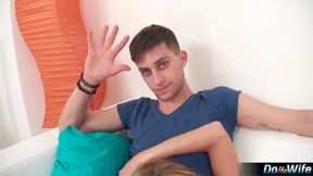 Cuckolding Wife Jenny Simons Thrilled with The Size of His BBC