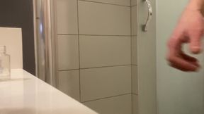 MILF Striped and Fucked in the Shower