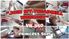 Join my treadmill workout - VR360