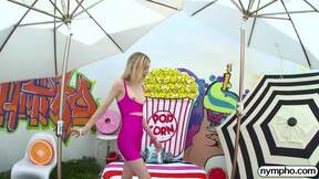 ”NympHoe Spinner Mackenzie Filled to the Brim”