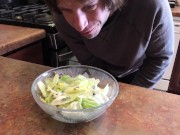 PREVIEW: Giant Alpha Foot Doms Tinies & Puts Them In Salad