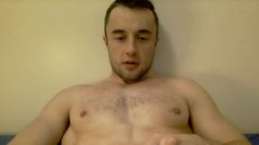 Zachary Jerking His Cock and Shooting Off