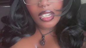 YOU CALL THAT A DICK (Humiliation Ebony Goddess)