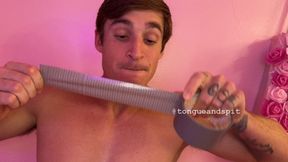 Logan Bondage Duct Taped Mouth Part15 Video1 - MP4