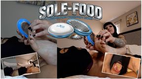 Sole-food: foot-shavings worshipper's reward (4k)