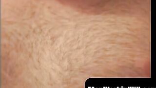 Hair Bear's Solo Masturbating Session