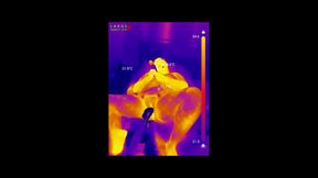 First BBC Sex Machine Fuck: Oiled up BBW Cums Hard on Your Massive Cock, 15 Min Ride and Cum Countdown, POV Thermal