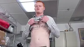 Ginger Straighty Barebacked By Bbc Office Manager