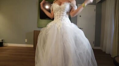 Blonde Bimbo Wife Stuffed By Husband Big Cock On Wedding Night