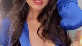 #brunette #longhair #bluevibes #prettyface #seductive