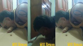 chupei o pau do novinho escondido no quarto