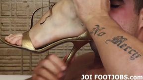 I think your footjob fantasy is super hot