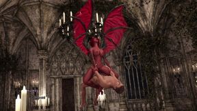 Lust Academy 84: Succubus Audrey's Blowjob to Behind Pound