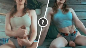 TWOFOLD: Sex-ed With Futanari Stepmommy PARTS 1 AND 2 - Ft Imilia Audley