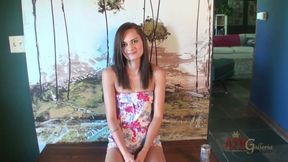 Mimi Rayne gives a short interview about her start with modeling