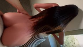 TEENS STOLE SEX CYBORG#10 Close up me and MY cyborg GF