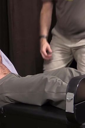 Seth Tickled in the Chair